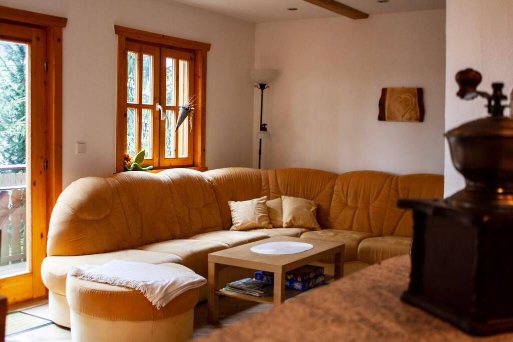 Ferienhaus Sonnenblick Entspannung Mit Sauna Kamin Und Balkon زونهبرغ المظهر الخارجي الصورة