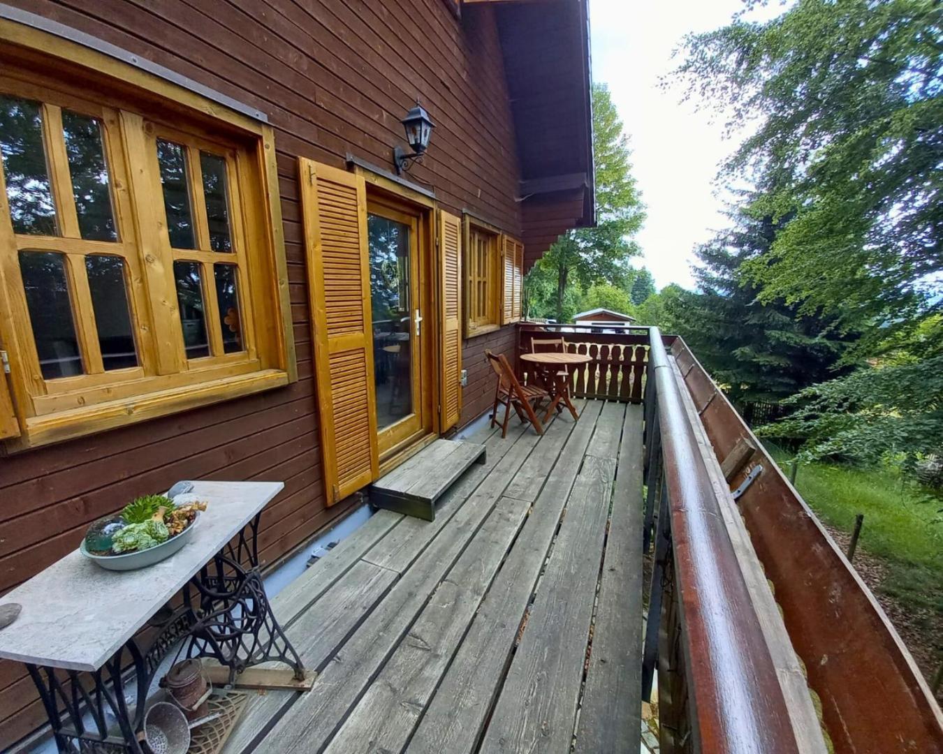 Ferienhaus Sonnenblick Entspannung Mit Sauna Kamin Und Balkon زونهبرغ المظهر الخارجي الصورة